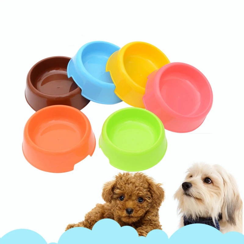 

Manufacturer wholesale custom logo small large round dog eco friendly plastic bowls, Orange,yellow,green,blue,coffee,red