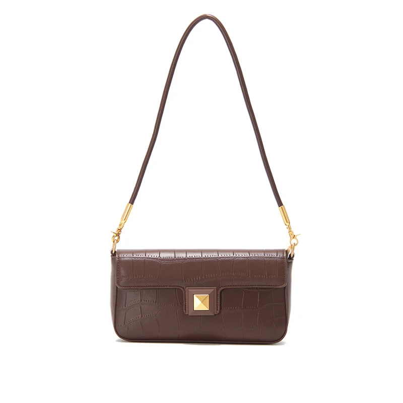 

Casual Mini Trendy Simple Diagonal One-Shoulder Crocodile Pattern High-Quality Texture All-Match Handbag YG21-1606