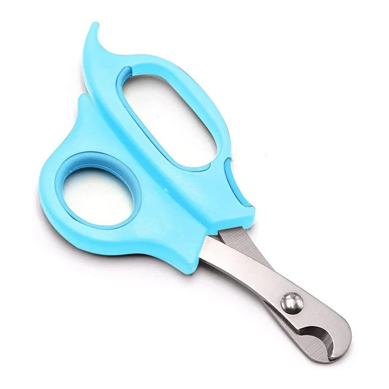 

Pet Grooming Stainless Sharp Blade Pet Scissors Cat and Dog Toe Nail Clippers Cutter Trimmer, Solid