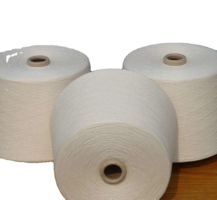 
100% cotton combed yarn for knitting and weaving 