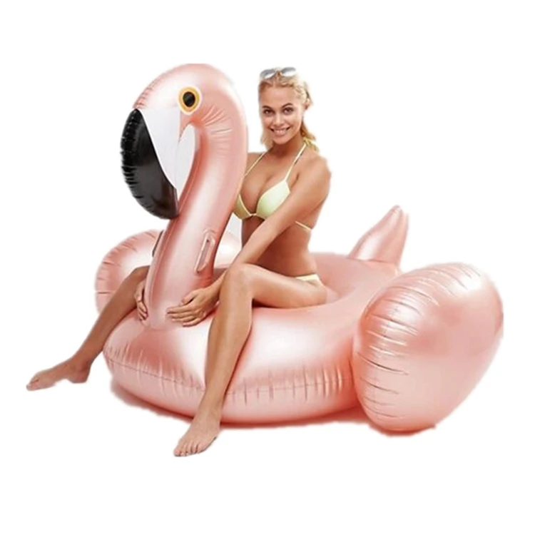 

hot sale inflatable flamingo,funny flamingo pool float for sale, Rose golden