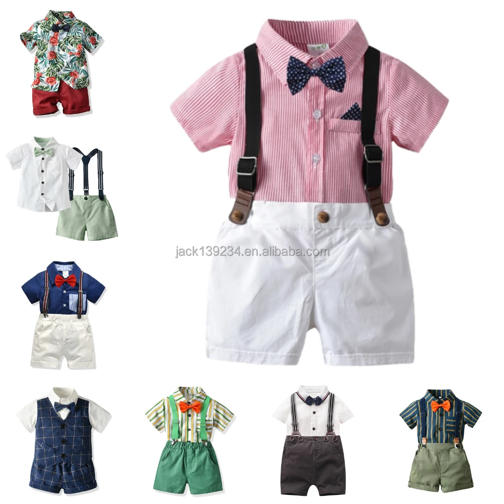 

Newest Best Factory 100% Cotton Sweet Kids Baby Boys' Clothing Sets
