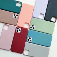 

Mobile Frosted Phone Case For iPhone 11 pro MAX Case Candy Color Blank Matte Soft TPU Back Cover For iPhone 11 Case 6 7 8 plus