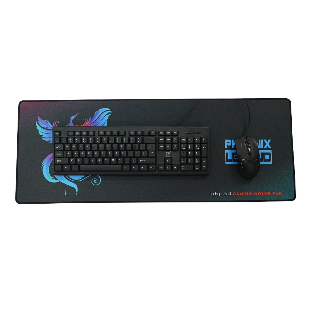 

Custom printed large XXL gaming natural rubber mouse pad for gamer, Customer designs