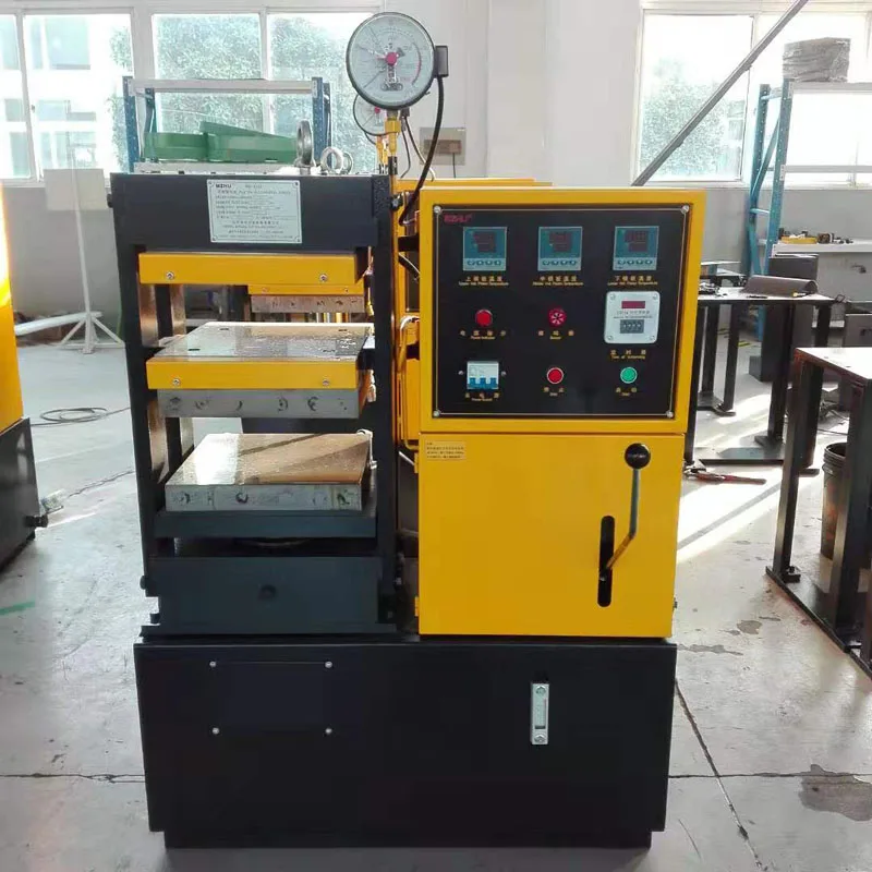 
lab 250 kn rubber plastic cable platen vulcanizing press machine 25 ton platen vulcazing machine 