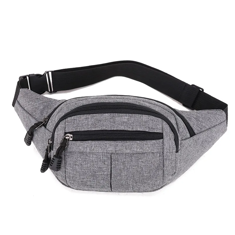 

Oxford Casual Fanny Packs Custom Logo Men Women Pillow Waist Bag High Quality Waist Bag Waterproof, Accept customized
