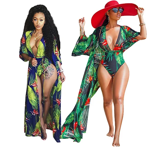 

Sexy bikini with swimsuit cover up two piece fashion women's set, Picture shows