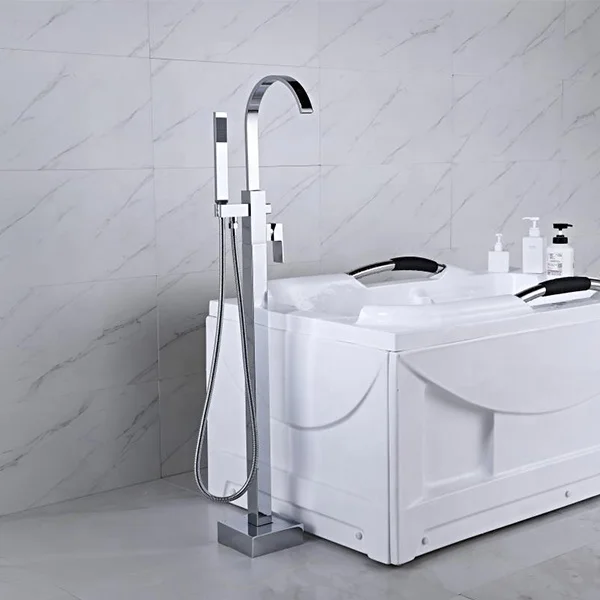 Azeta Modern Higher Chrome Flexible Spring Loaded Brass Copper Faucets Hot Cold Water Pull Down Out Kitchen Sink Mixer Tap