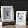 Cocostyles personalized marble styles polyresin picture photo frame for modern home decor 2019 wholesale frame