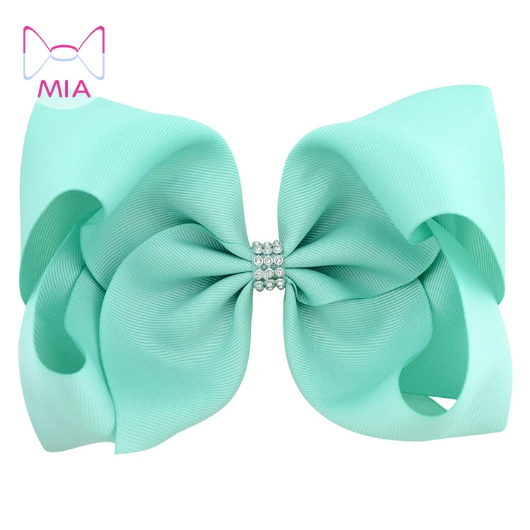 

Mia Free Shipping 16 Colors infant hair clips  Solid color hair bow accessories threaded ribbon little girl hair clips, Picture shows