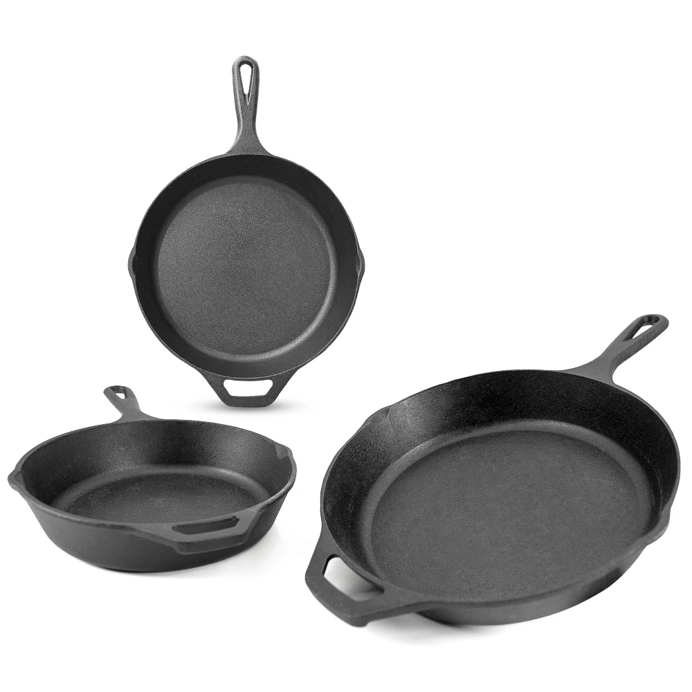 

Best selling pre seasoned non stick cast iron skillet frying pans