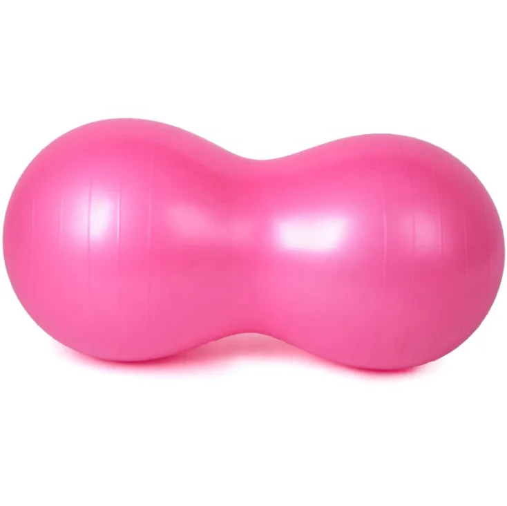 

Amazon hot selling 45cm Inflatable Pilates yoga peanut ball, As the pictre show