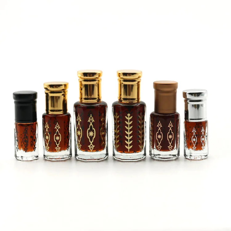 Luxury Refillable Arabic Oil Perfume Bottles Botol Parfum Perfume Oil