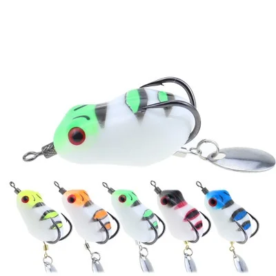 

Crankbait frog lure Topwater Wobblers Minnow 3.2cm 4g Artificial Insect Soft Lures Frog Fishing Lures, Various color
