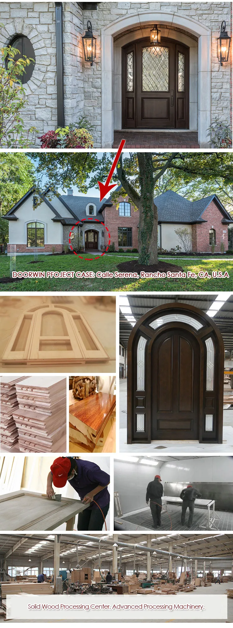 Factory direct timber door and window frames teak interior doors standard width us