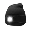 wholesale cheap custom high quality knitted hat with led light led knitted hat