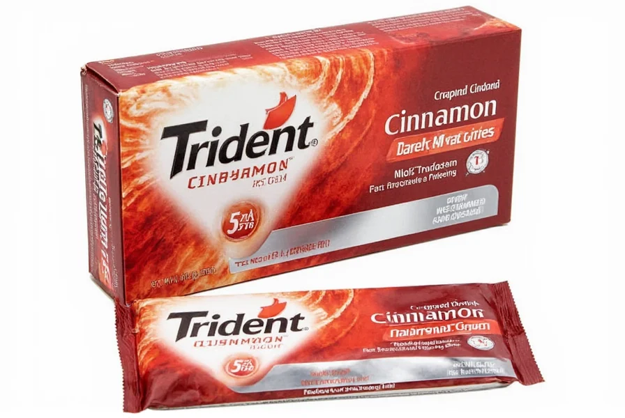 trident cinnamon gum
