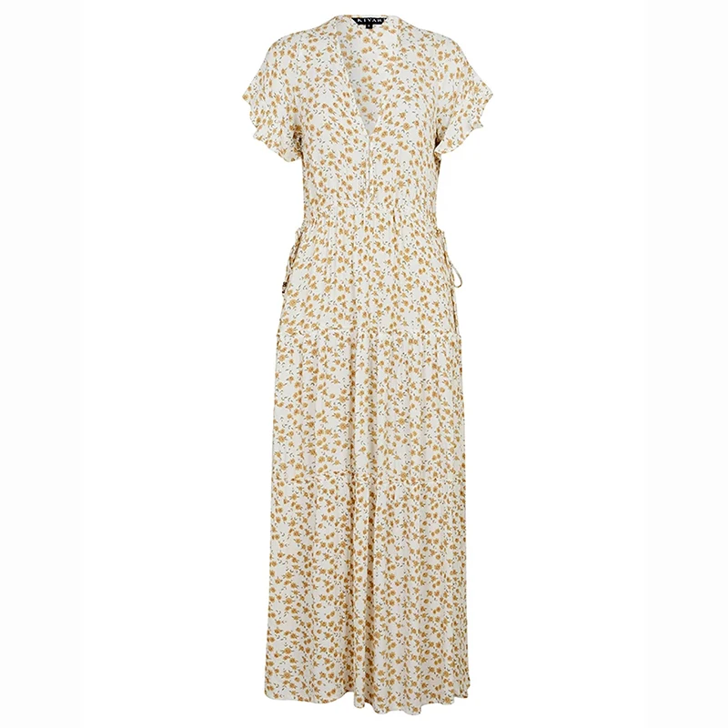 

Mutongyi Factory Supply Made Breathable Casual Summer Spring Long Dress