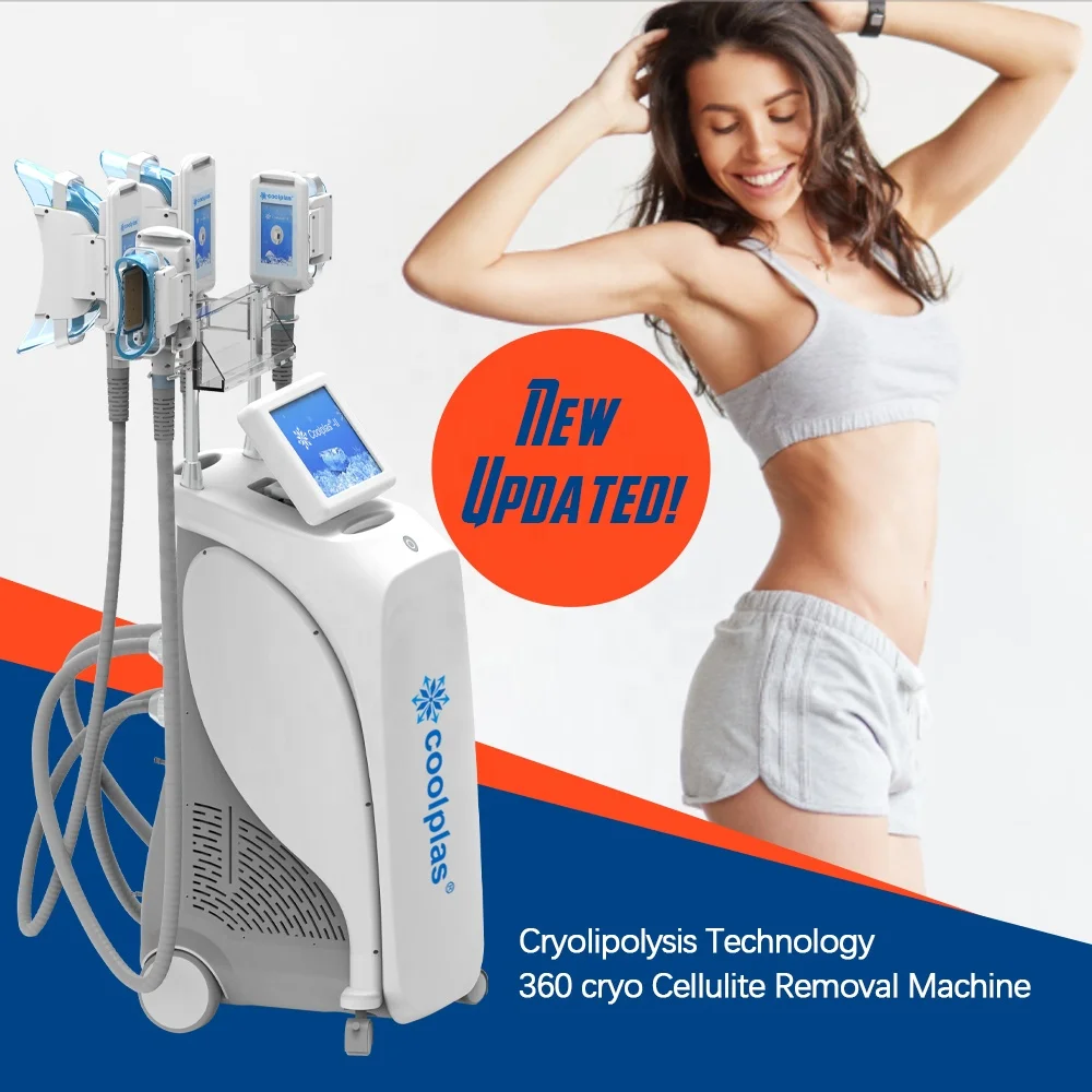 

CE approved Sincoheren coolplas 360 cryolipolysis machine fat removal double chin remover weight loss machine for body slimming