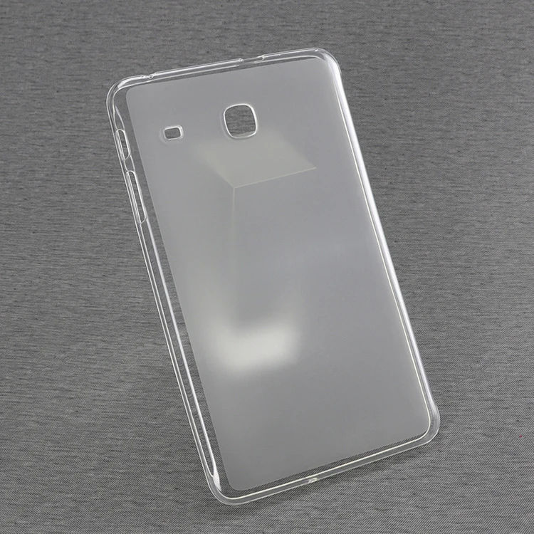 

Cheap Price High Quality Matte Edge Transparent Clear Soft TPU Silicone Tablet Back Cover Case For Samsung Tab E T377V 8.0