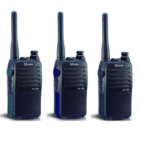Factory price UHF 400-470MHz Radio transceiver 2w walkie talkie BF-660