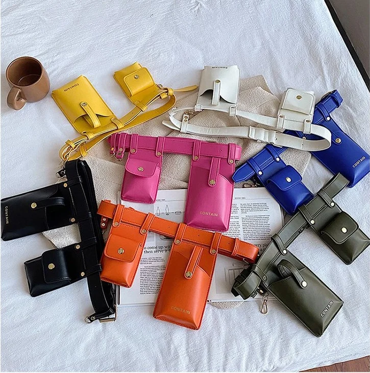 

Fashion Casual Waist Bags 2022 Ladies Popular Waist Handbags Ladies New Design Waist Purses For Woman