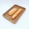 Hand weaved bread warmer display