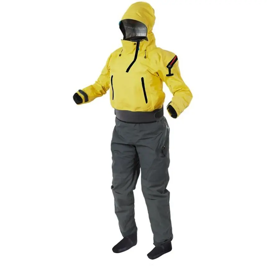 

3.0 Layers Kayak Drysuit Kayak Rescue Immersion Suit Waterproof Clothing For Suping/Sup/Sailing/Fishing/Paddling