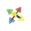 Hot Sale Plastic Colorful Geometry Shape Creative DIY Kit Building Blocks