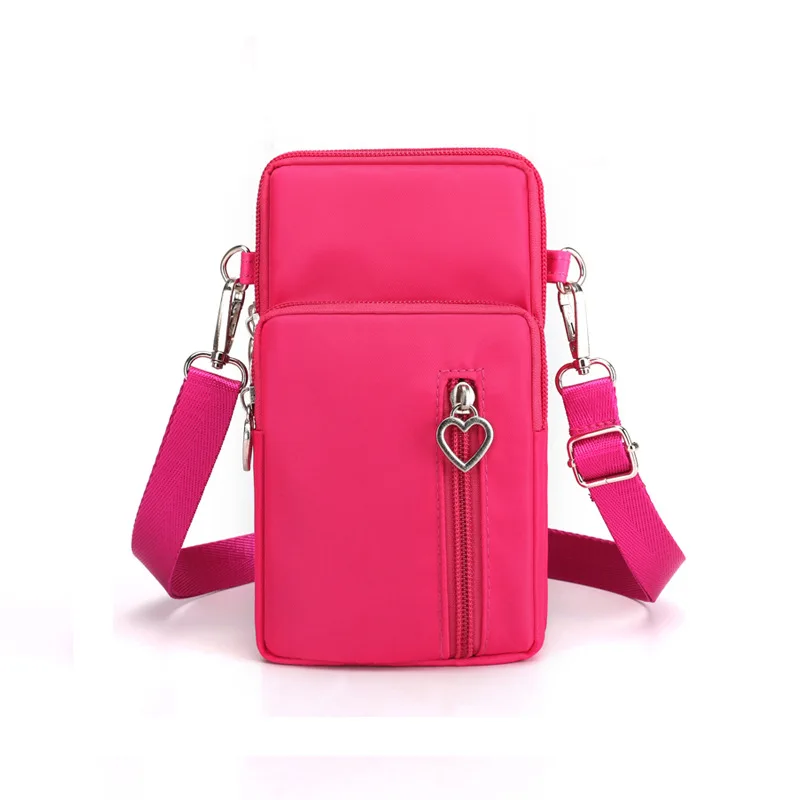 

Hot sale mini phone pouch sling shoulder messenger bag crossbody side bags for girls shoulder bag, Candy colors