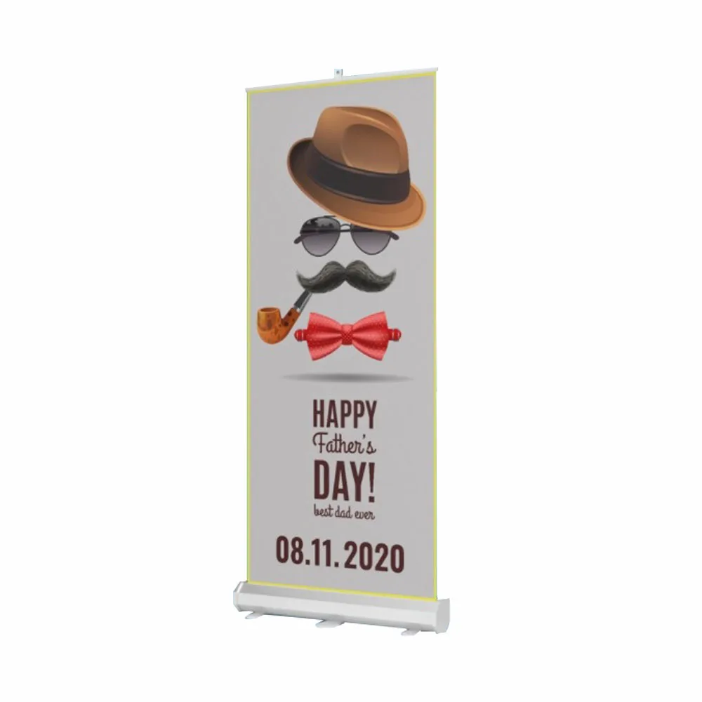 

Poster Scrolling Roll Up Banner Stand For Outdoor Indoor Advertising Marketing Display