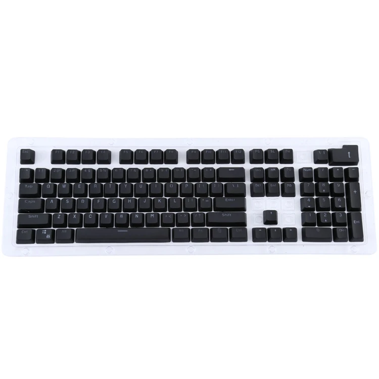 

Wholesale 104 Keys Double Shot PBT Backlit Keycaps for Mechanical Keyboard