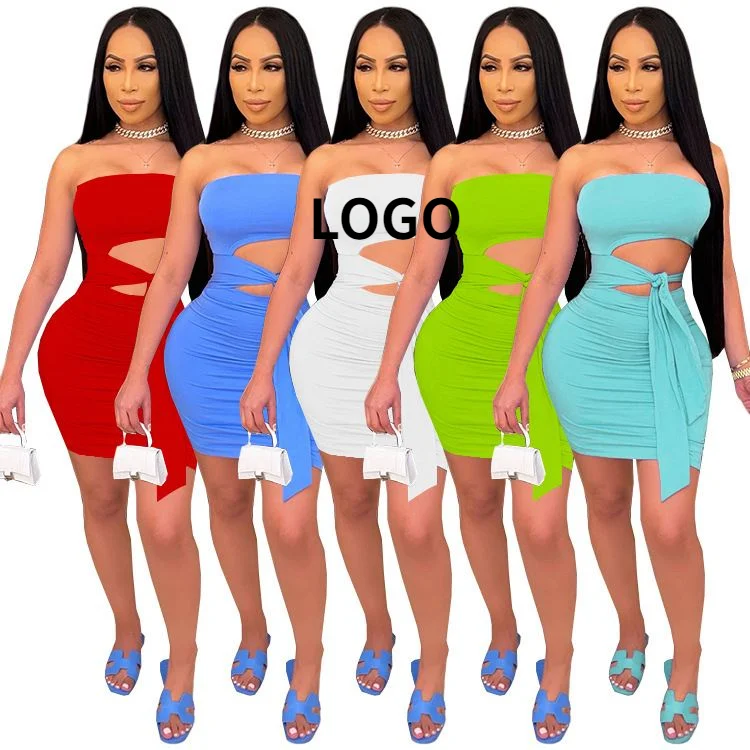 

Amazon hot sale New Arrival 2021 Summer Women Fashion Clothes Ladies Sexy Dress Women Casual Dresses