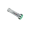 2019 high quality silver metal flashlight