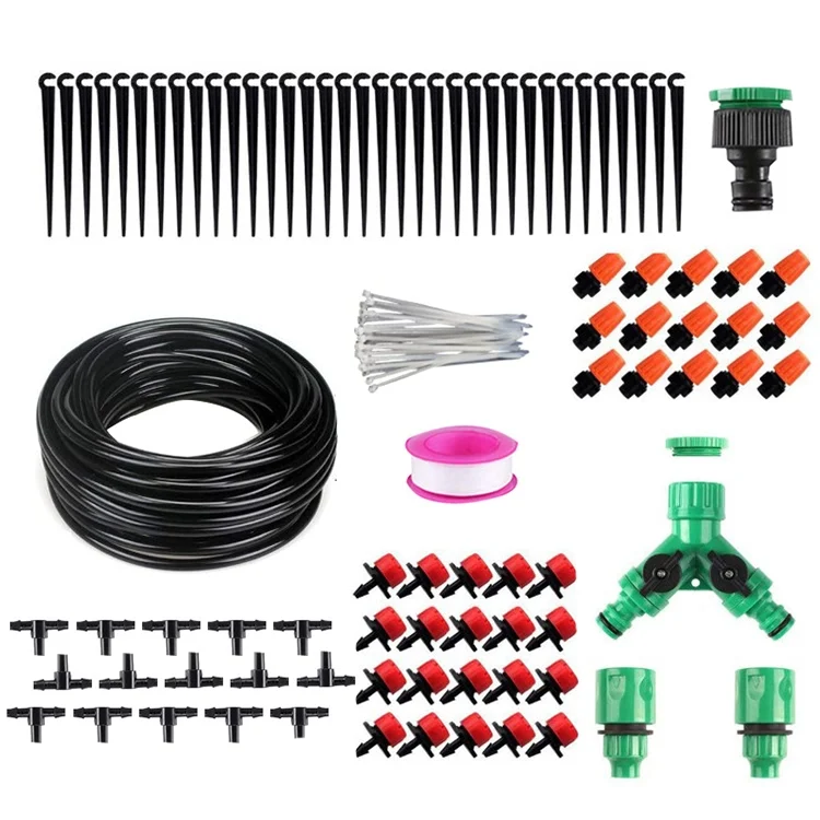 

Wholesale Plastic Atomizing Nozzles 20m Garden Use Diy Water Mist Fog Cooling Nozzle Spray Misting System Kits