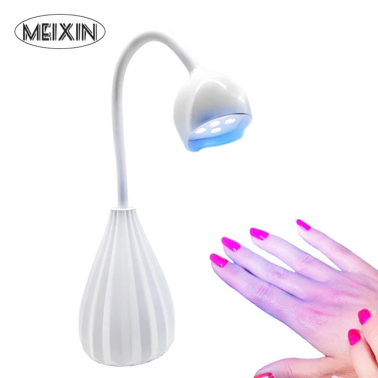 

Gelly Tips Mini Uv Gel Curing Light 12W Nail Dryer One Finger Flash Cure Led Nail Lamp