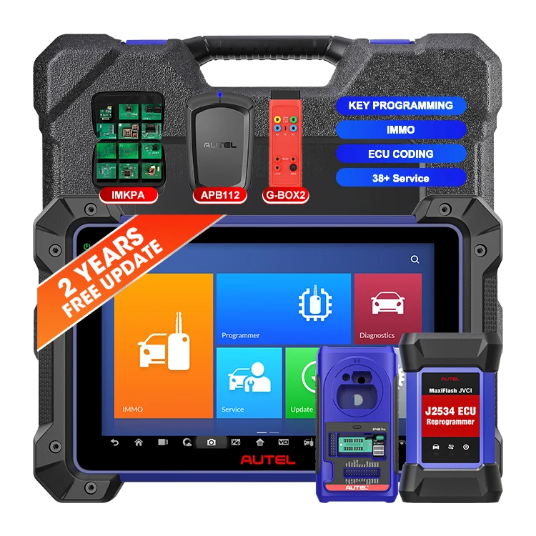 

original autel maxiim im 608 pro im608 xp400pro autel608 immo key programming diag xp400 total care program key et chip scanner