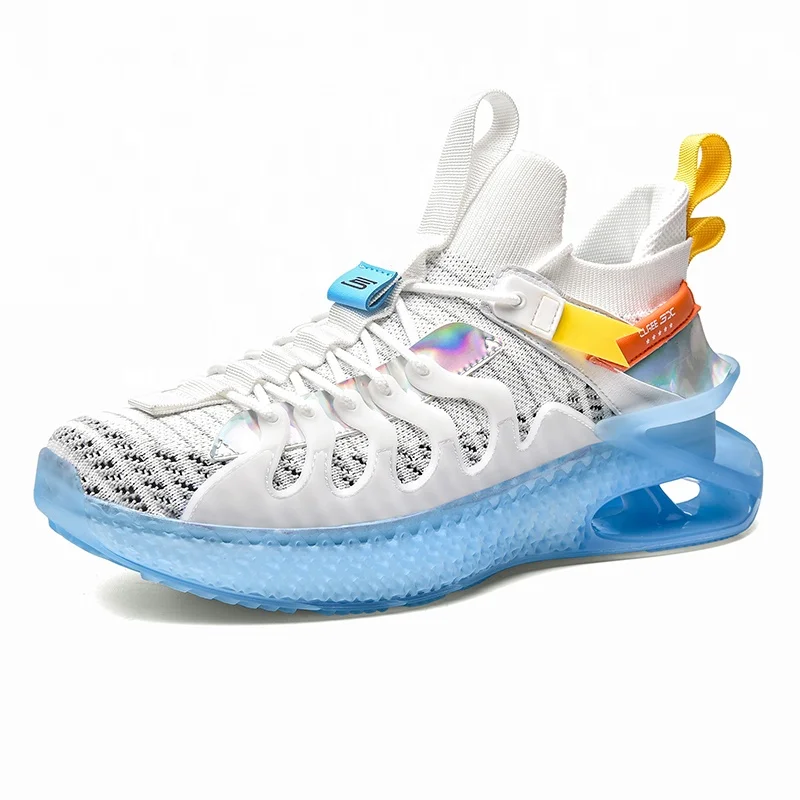 

Factory custom logo new big size The latest ultralight and breathable anti-skid running shoes men