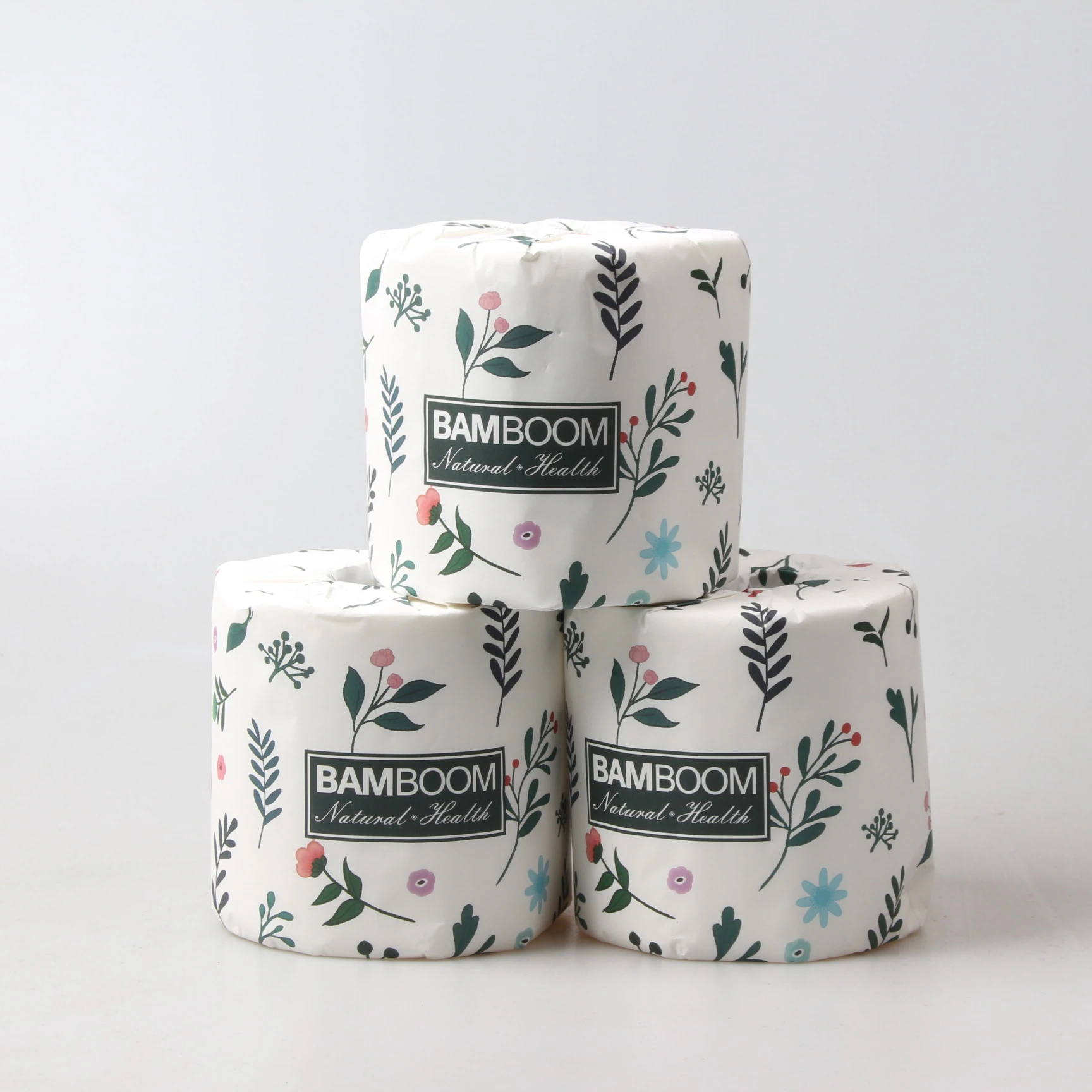 

Silky toilet paper virgin bamboo pulp Toilet Tissue Soft Cheap 3 Ply toilet rolls bulk, White