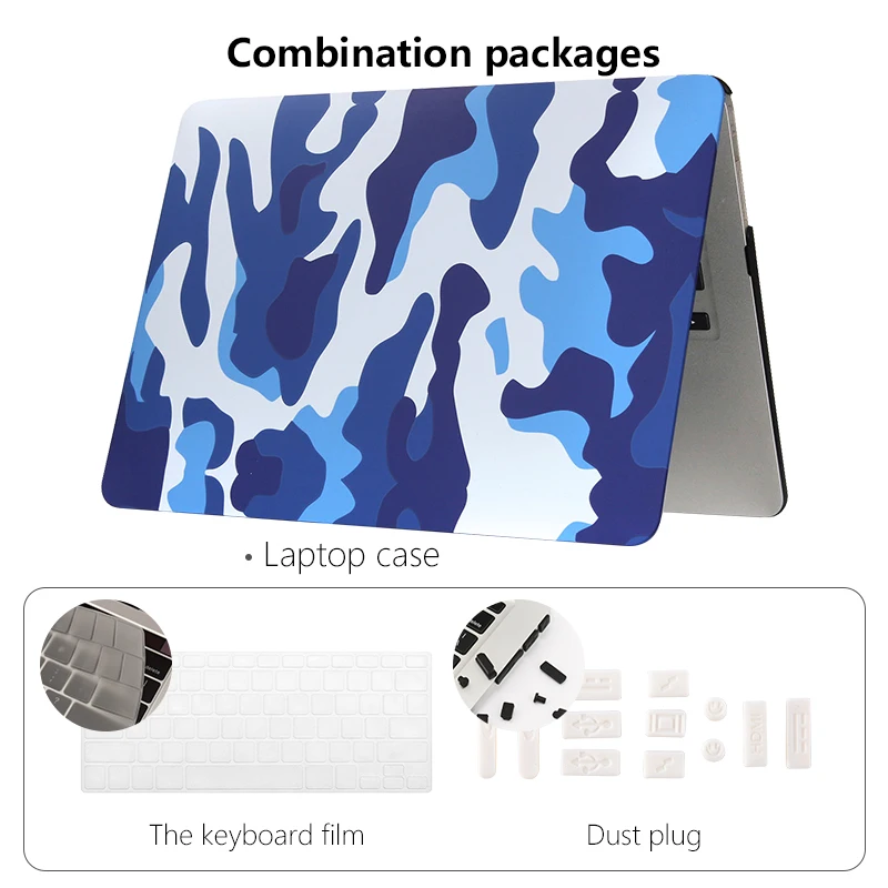 

Fashion Business Plastic Cover Laptop, Customized Waterproof Crystal hard Case for MacBook 13 Inch