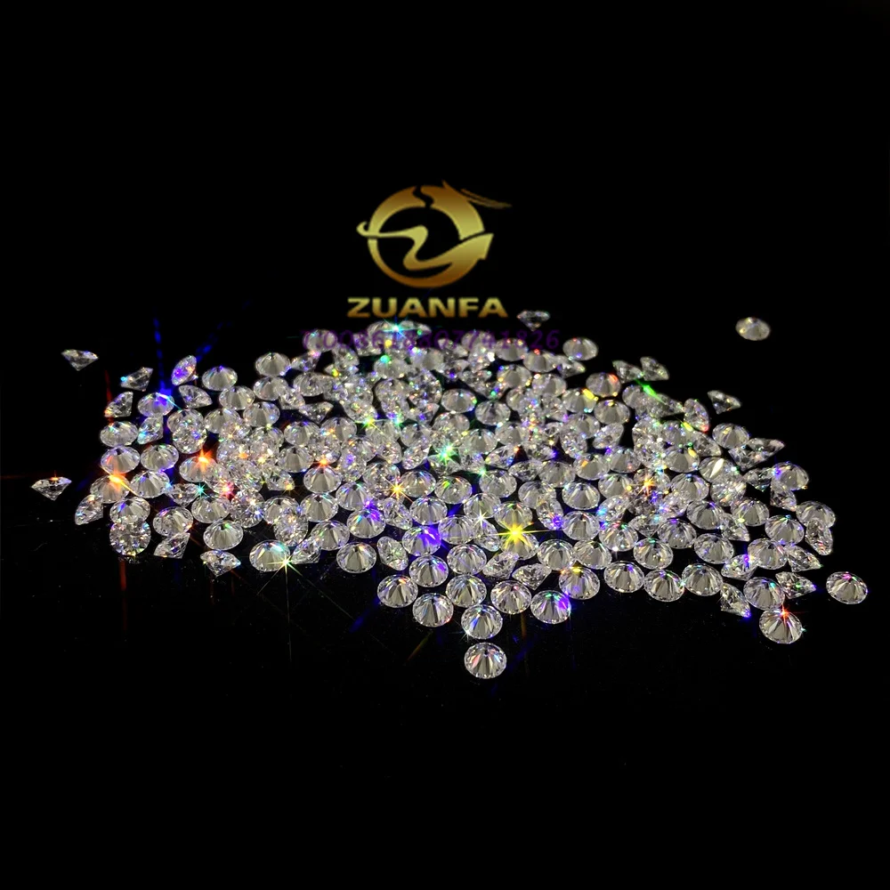 

ZUANFA custom GRA/IGTC certificate Vvs diamond price per carat moissanite loose stones