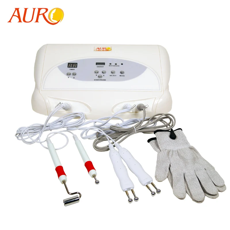 

Au-8403 AURO 3 in 1 High Quality BIO Galvanice Magic Glove Microcurrent Facial Lifting Machine