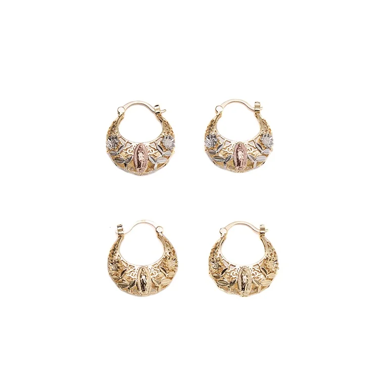 

ChinaDivine Hot Selling Trendy Jewelry Women Earrings 18k Gold Plated Fashion Earrings