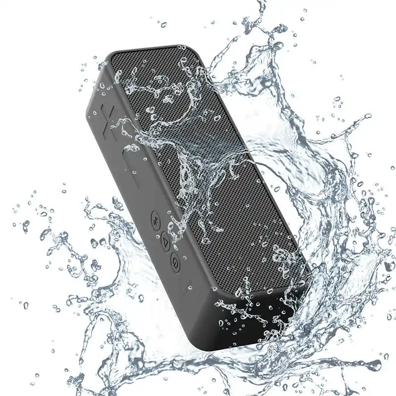 

Trending products 2021 new arrival Professional Bass Stereo Sound Box Waterproof 10W Wireless Bluetooth Speaker with Mic