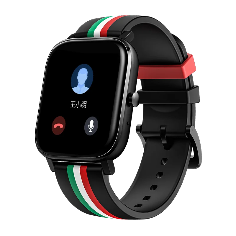 

Android IOS Phone BT Calls Play Music Smartwatch Calorie Consumption MT2 Wrist Watches for Females, Black,colorful