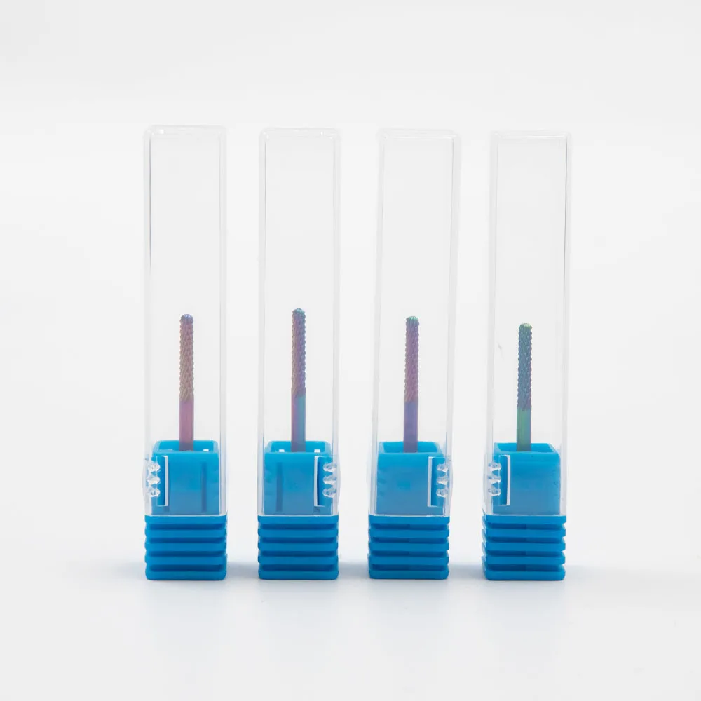

Hot Sale Metal Cuticle Nail E-File Drill Bits For Salon, Rainbow