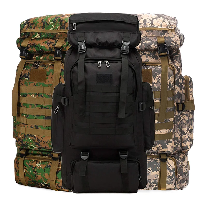 

New Design Military Outdoor Travel Hiking Camping Backpack Large Capacity Tactical Backpack, Customized color