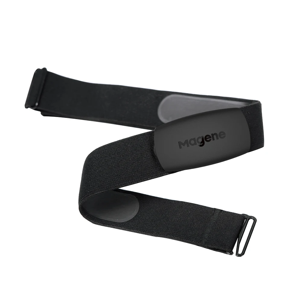 

Magene Heart Rate Monitor Chest, H64 Heart Rate Sensor Strap, Protocol ANT+, Black