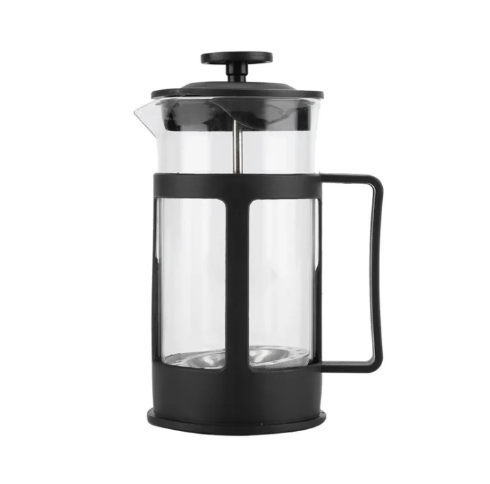 

Amazon 350/600/800ml Insulated Black PP&Heat-resistant Glass Francesa Coffee Maker French Press