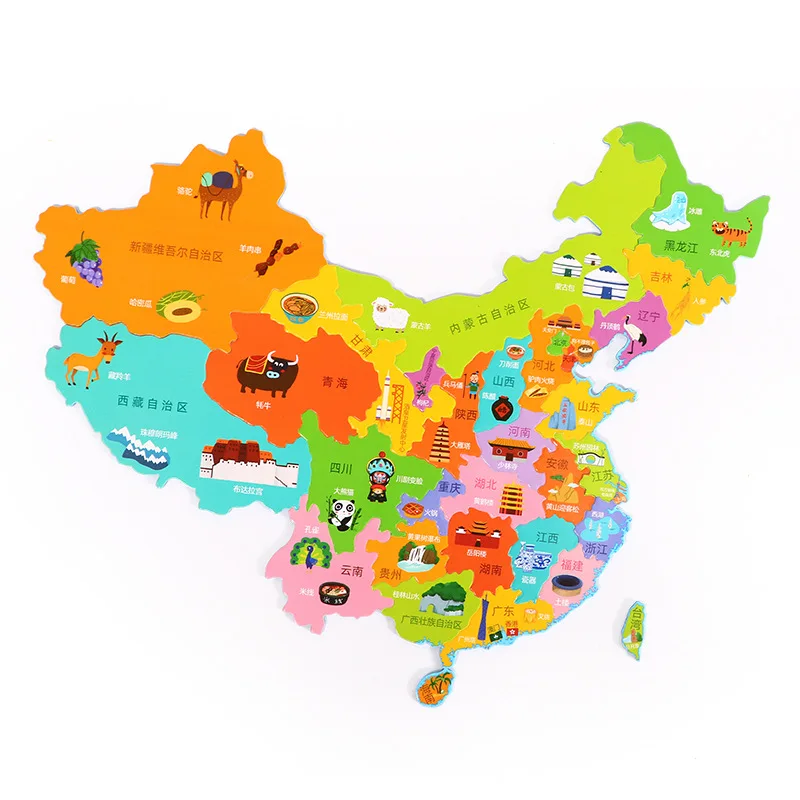 

Factory customization Children's educational magnetic toy puzzle